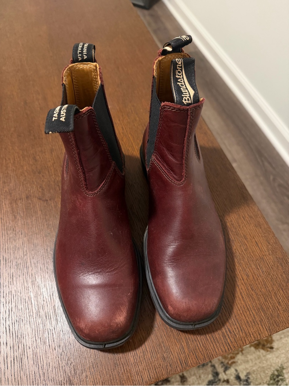 Blundstone Boots in auburn Leather